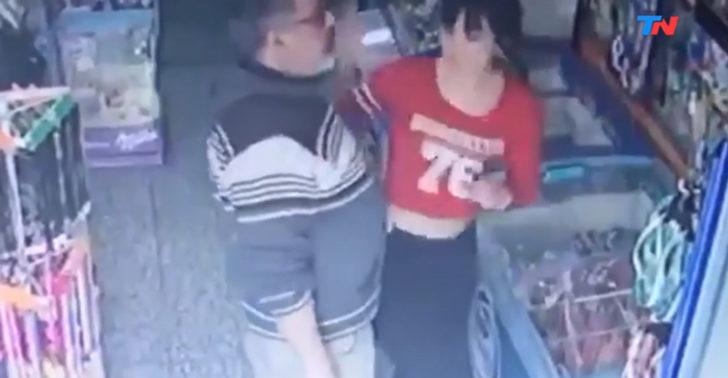 Sapık adam yakayı ele verdi! Genç kız arkasını dönünce... G4