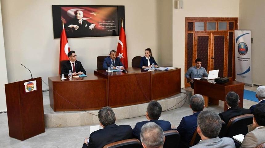 Tunceli&rsquo;de Koordinasyon Kurulu Toplantısı