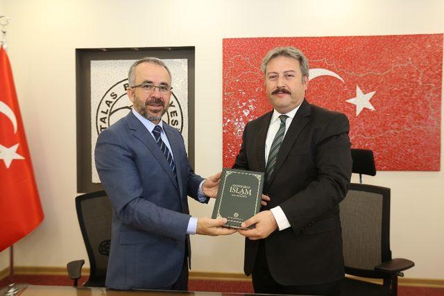 İlçe Müftülüğü’nden Başkan Palancıoğlu’na ziyaret