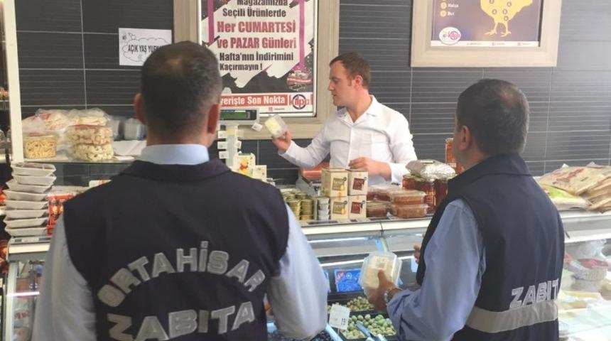 Ortahisar zabıta ekipleri fiyat artışlarını denetliyor