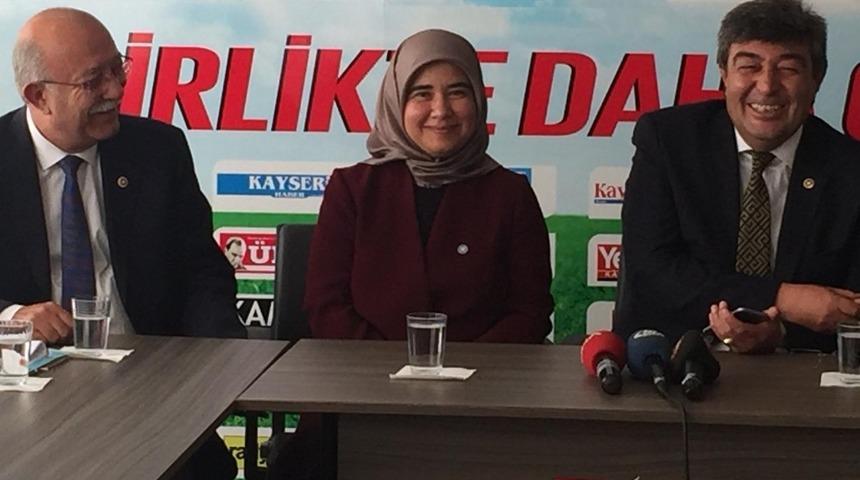 İYİ Parti heyeti Kayseri Gazeteciler Cemiyeti&rsquo;ni ziyaret etti