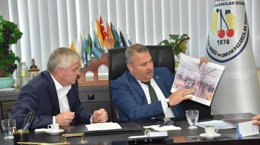 Pazarcılardan Başkan Çerçi’ye teşekkür