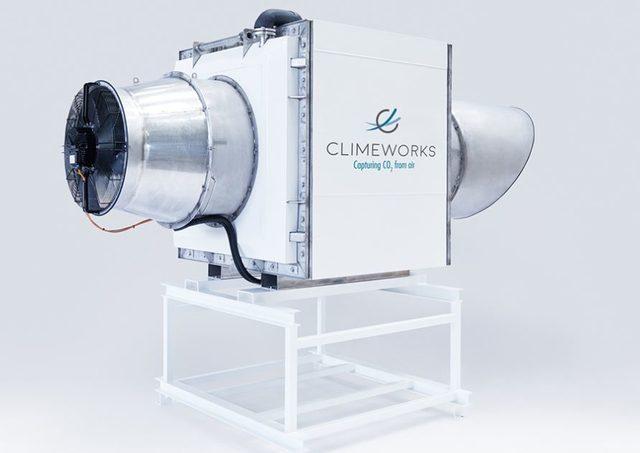 Climeworks has opened a plant capturing carbon dioxide from the air