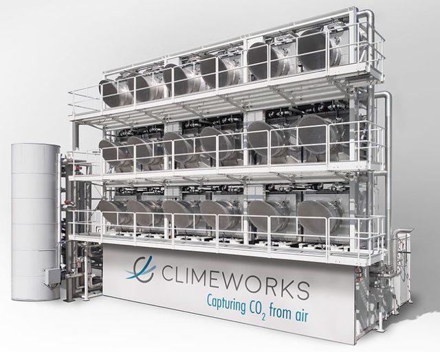 Climeworks has opened a plant capturing carbon dioxide from the air