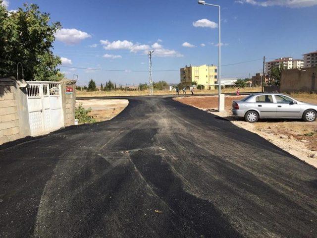 Fatih Mahallesinde asfalt çalışması yapıldı