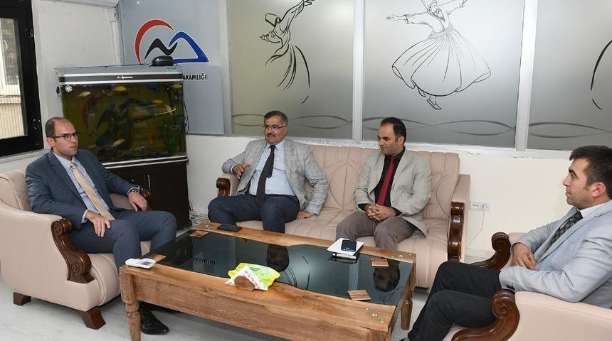 M&uuml;d&uuml;r Tevke&rsquo;den Kaymakam T&uuml;rkmen&rsquo;e ziyaret