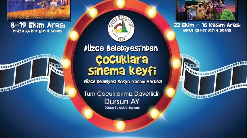 &Ccedil;ocuklara sinema keyfi