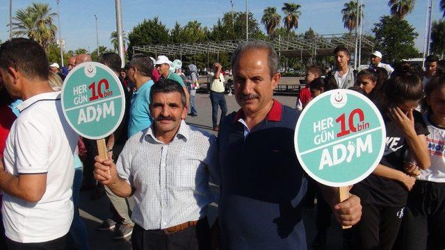 Mersin’de 7’de 70’e herkes yürüdü