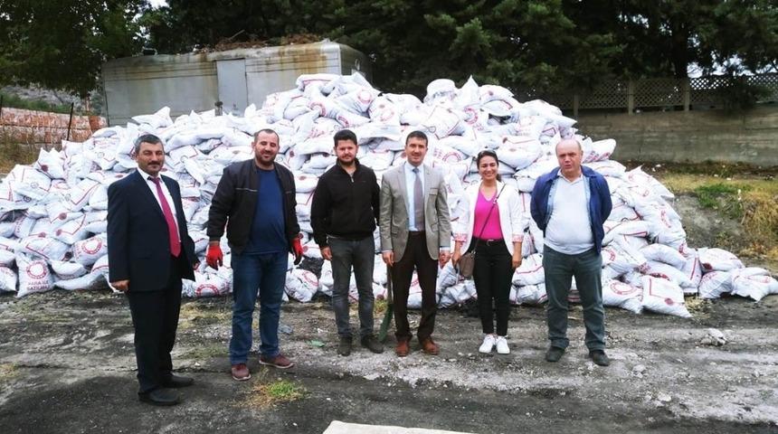 Amasya SYDV ihtiya&ccedil; sahiplerine 7 bin 500 ton k&ouml;m&uuml;r dağıtacak