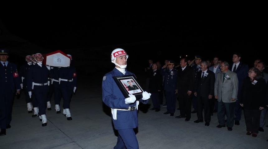 Şehit Jandarma Uzman Çavuş Gök’ün naaşı memleketi Eskişehir’e ulaştı