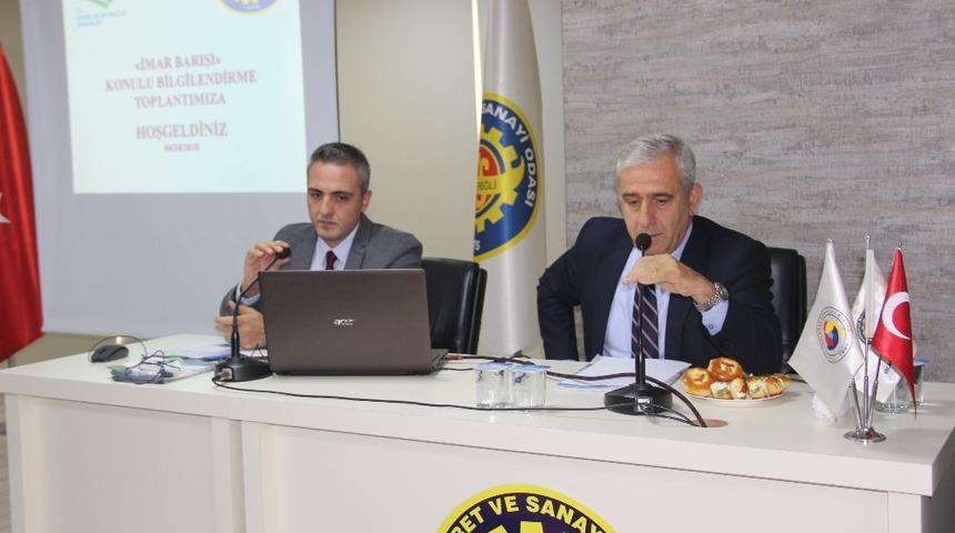 TSO &uuml;yelerine &rsquo;İmar Barışı&rsquo; anlatıldı