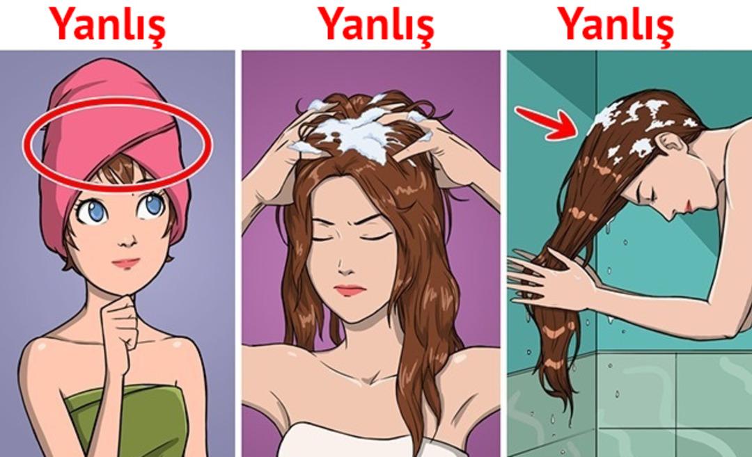 Sa&ccedil;ınızı her g&uuml;n yıkama probleminden kurtaracak ipu&ccedil;ları