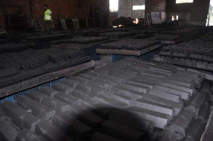 Zeytin çekirdeğinden mangal kömürü ürettiler G3