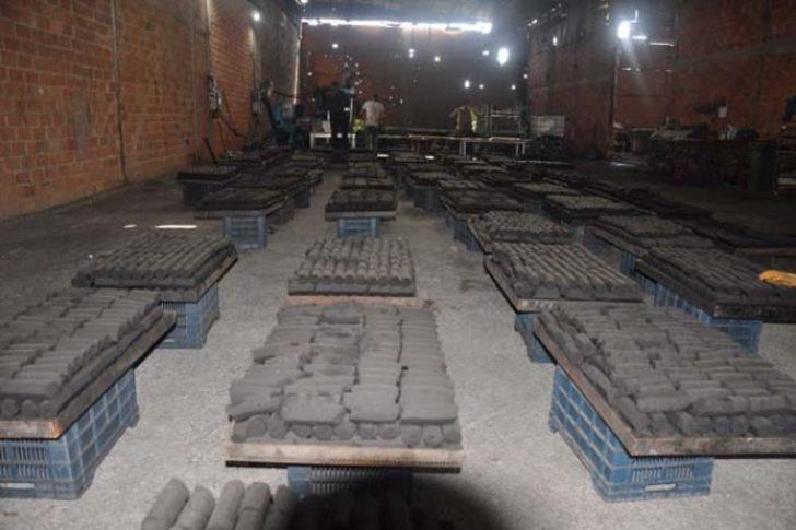 Zeytin çekirdeğinden mangal kömürü ürettiler G4