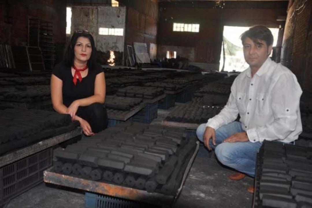 Zeytin &ccedil;ekirdeğinden mangal k&ouml;m&uuml;r&uuml; &uuml;rettiler