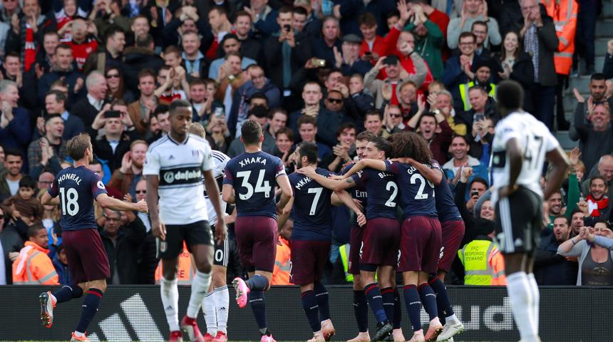Fulham 1 - 5 Arsenal (Premier Lig)