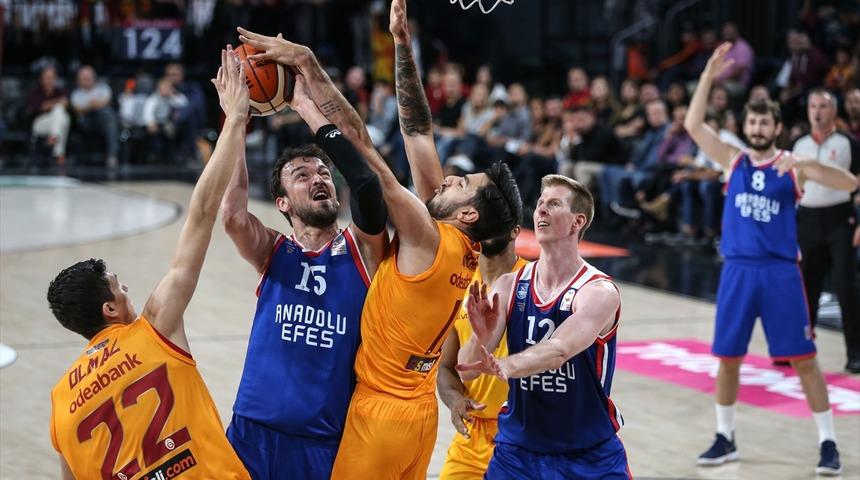 Galatasaray 70 - 73 Anadolu Efes (Tahincioğlu Basketbol S&uuml;per Ligi)