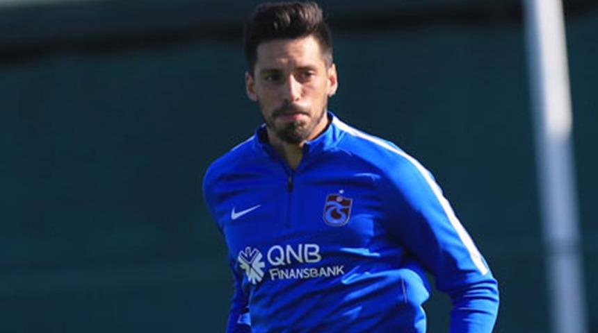 Trabzonspor Jose Sosa bir ilki yaşadı