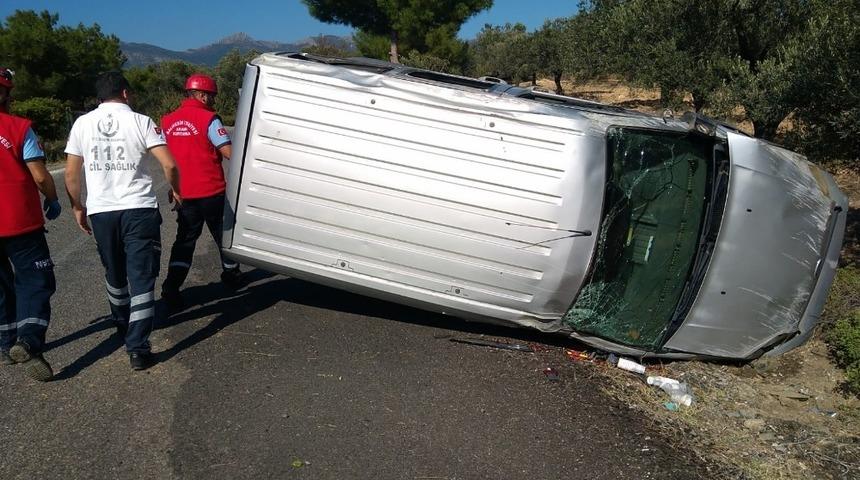 Edremit&rsquo;te kaza: 3 yaralı