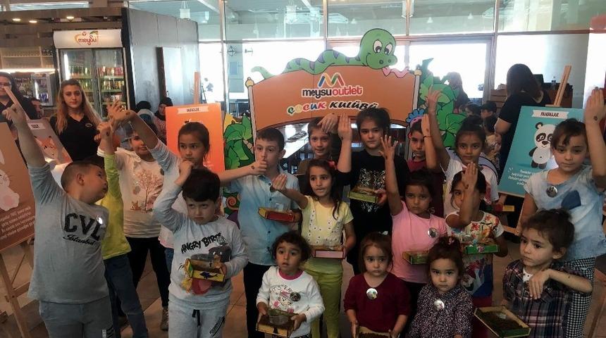 Meysu &Ccedil;ocuk Kul&uuml;b&uuml;&rsquo;nde Hayvanları Koruma G&uuml;n&uuml; Etkinlikleri