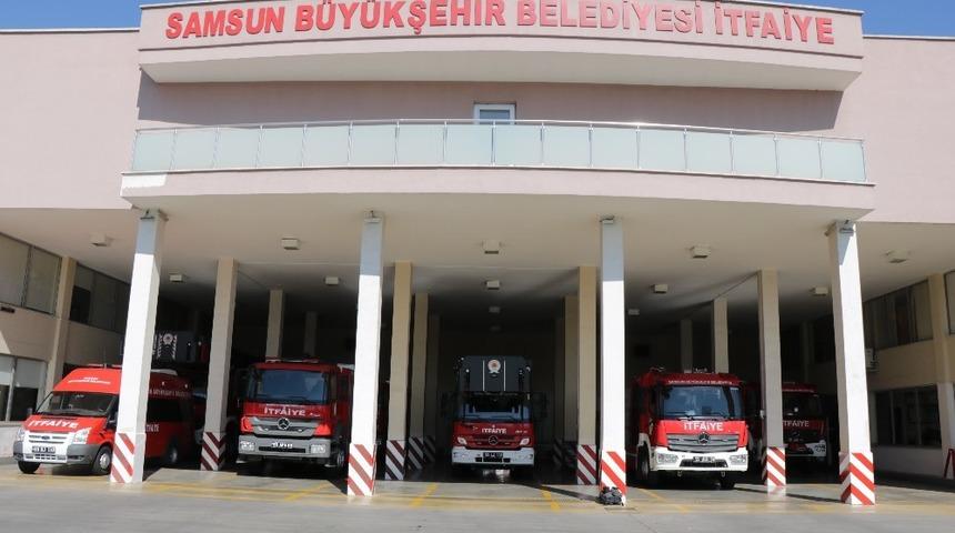 Samsun&rsquo;da 9 ayda 1450 yangın meydana geldi