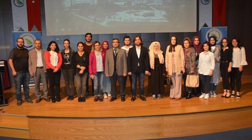 D&uuml;zce &Uuml;niversitesi&rsquo;nde T&Uuml;BİTAK 4000&rsquo;li programlar tanıtıldı