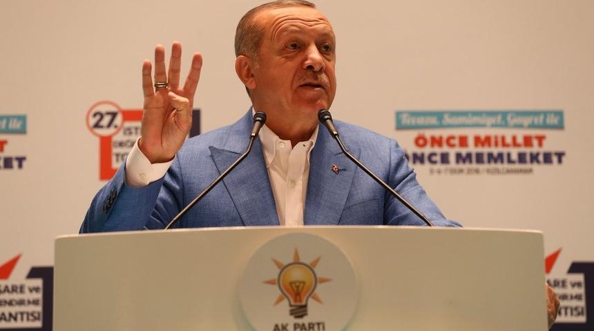 Erdoğan: Ekonomik göstergelerimiz diğer ülkelerden iyi, CHP ilkel ve gerici