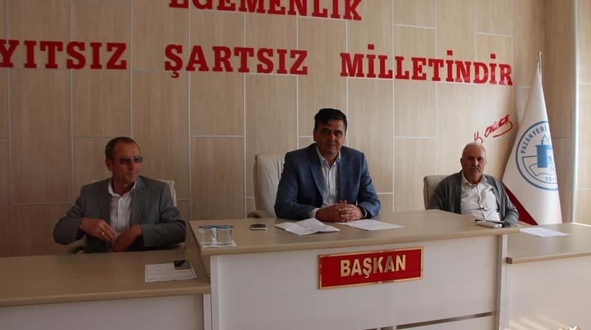 Pazaryeri Belediye Meclis toplantısı yapıldı