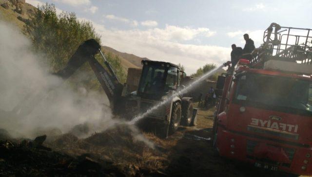 Van’da 12 bin bağ ot kül oldu