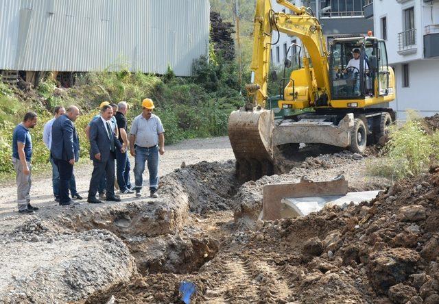 Kdz. Ereğli Belediyesi su taşkınlarına karşı önlem alıyor