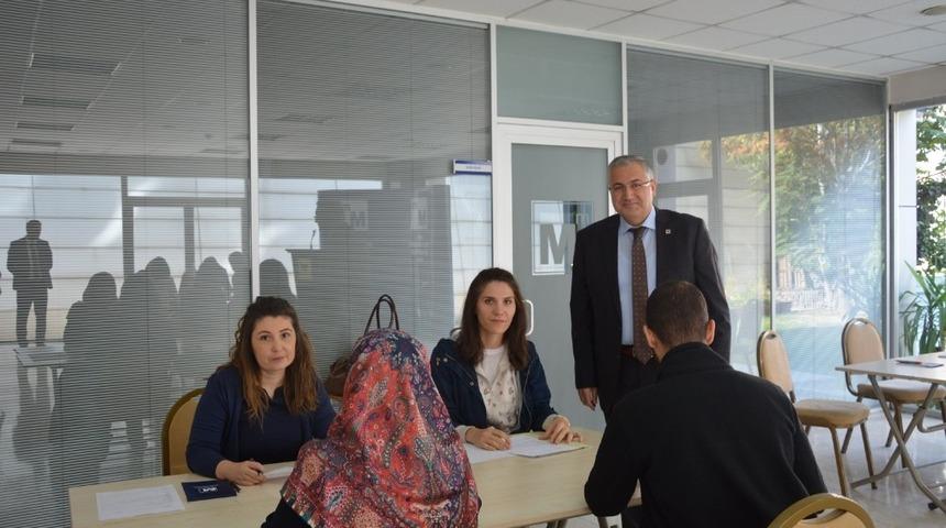 Konya SMMMO&rsquo;da Uygulamalı Muhasebe Meslek Elemanı Kursu m&uuml;lakatları yapıldı