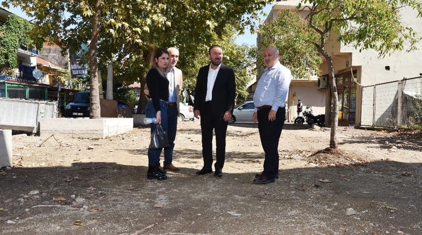 Başkan Doğan &ccedil;alışmaları yerinde inceledi