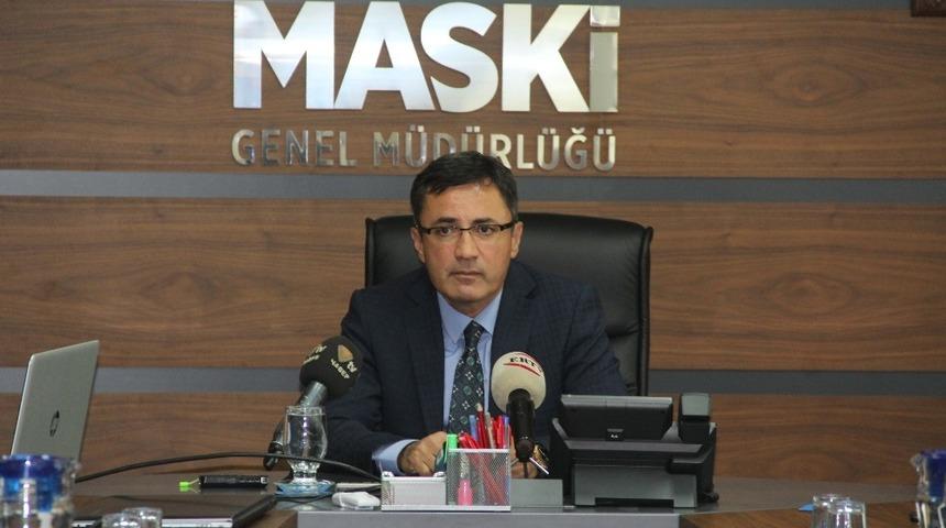 MASKİ Genel M&uuml;d&uuml;r&uuml; Mumcu&rsquo;dan su değerlendirmesi