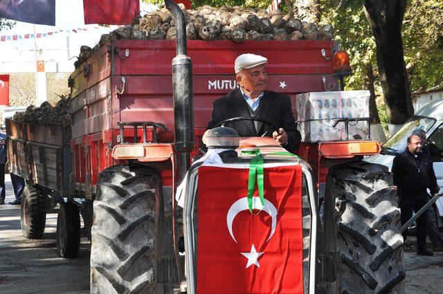 Uşak'ta pancar alım kampanyası başladı