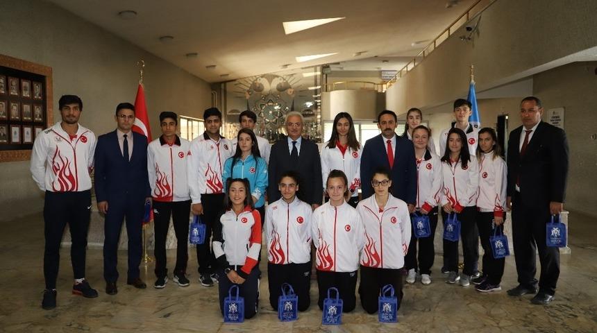 Gen&ccedil;lik ve Spor İl M&uuml;d&uuml;rl&uuml;ğ&uuml;nden Başsoy&rsquo;a Ziyaret