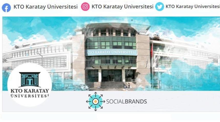 KTO Karatay &Uuml;niversitesi Sosyal Medyada en iyiler arasında
