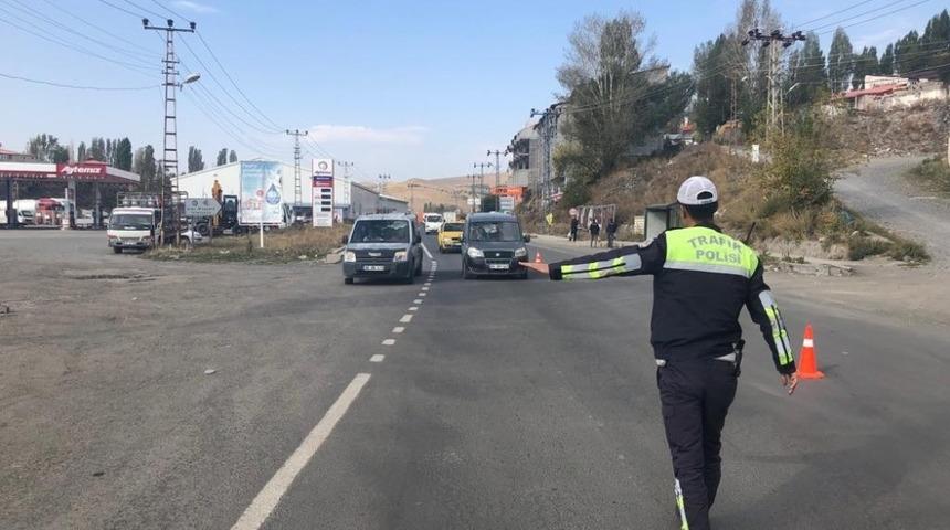 Kars’ta ‘emniyet kemeri’ uygulaması