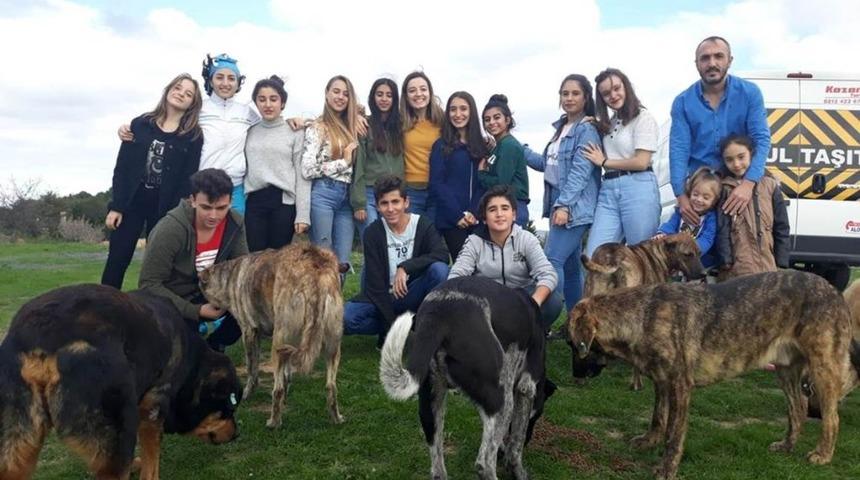 Sağlık &ouml;ğrencilerinden barınaklara ziyaret