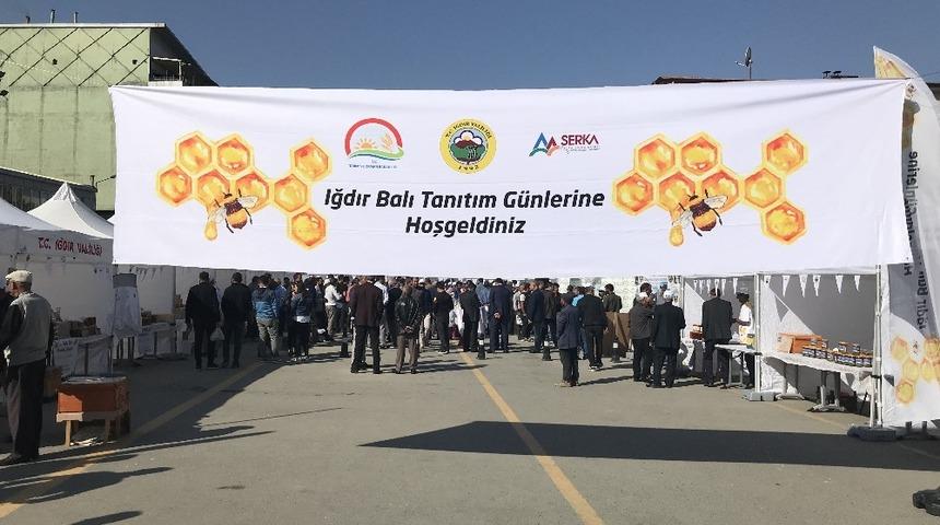 Iğdır&rsquo;da bal festivaline yoğun ilgi