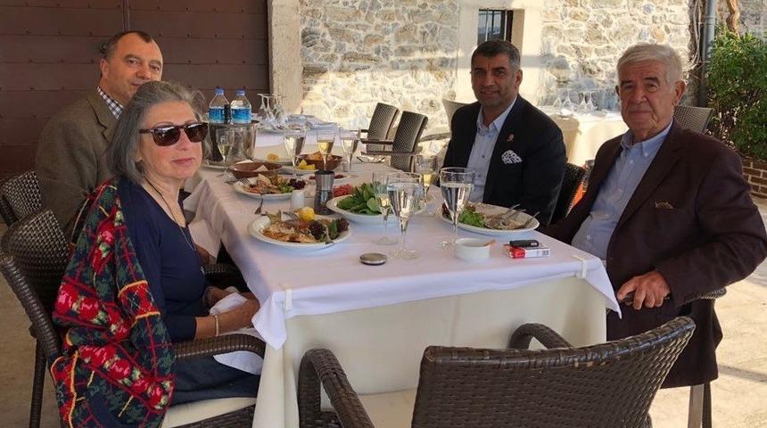 Milletvekili Erol, Sevin&ccedil; İn&ouml;n&uuml;&rsquo;yle bir araya geldi