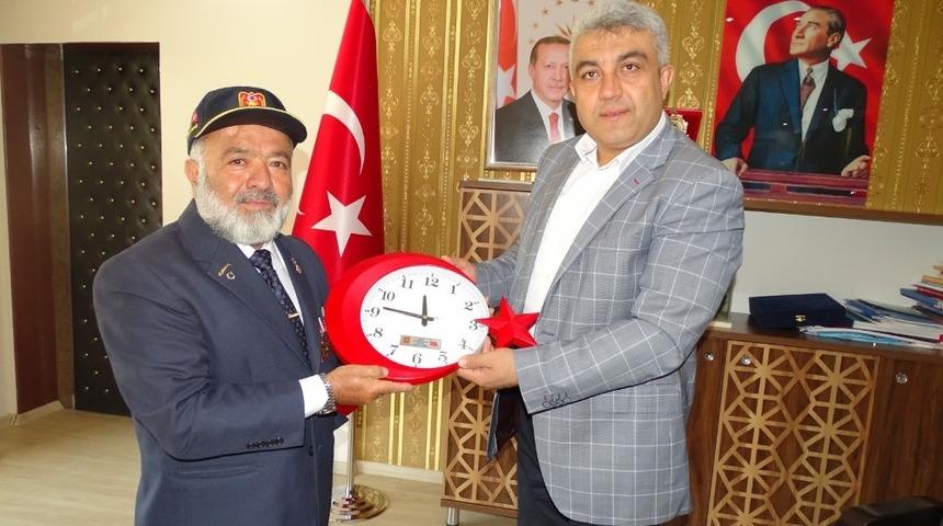 Gazilerden Başkan Fatih &Ccedil;alışkan&rsquo;a teşekk&uuml;r ziyareti