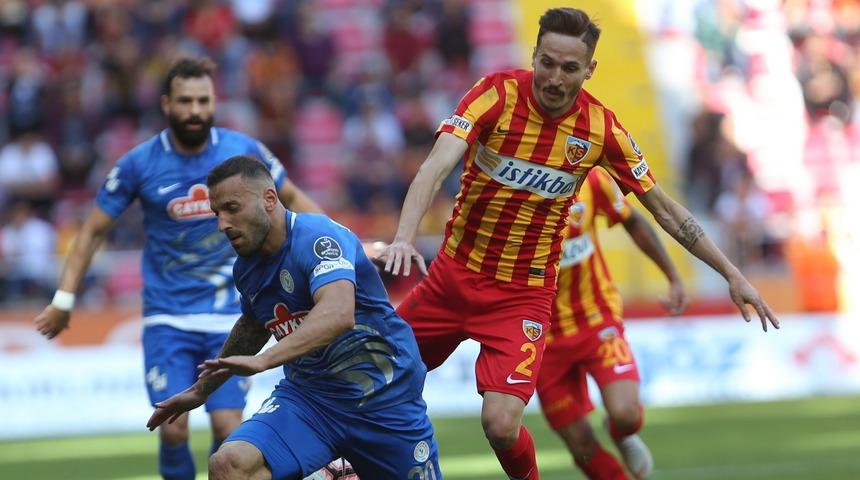 Kayseri'deki d&uuml;ellonun galibi yok: 2-2