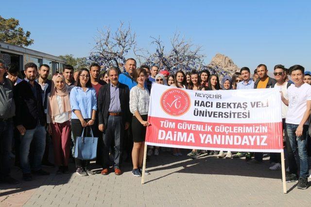 Nevşehir Hacı Bektaş Veli Üniversitesi 1. sınıf öğrencilerine ‘Geleneksel Uyum Gezisi’ düzenlendi