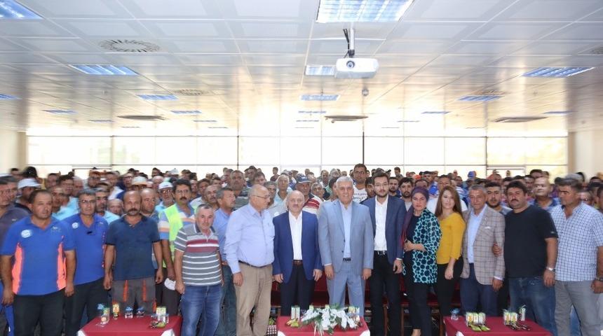 Serik&rsquo;te taşeron iş&ccedil;iler sendikalı oldu