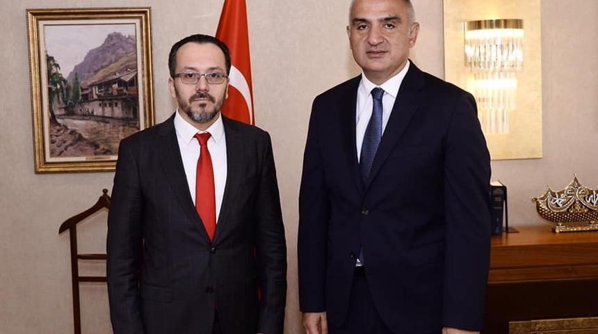 ADÜ Rektörü Bircan, Bakan Ersoy’u ziyaret etti