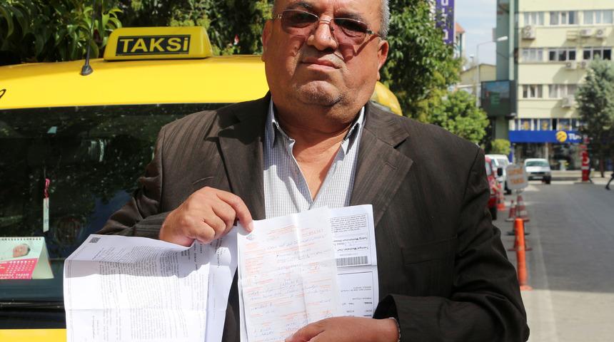 Taksici, kent dışına yolcu taşıdı diye yazılan trafik cezasını iptal ettirdi