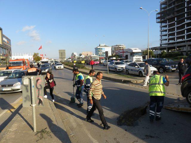 Maltepe'de trafik kazası: 4 yaralı