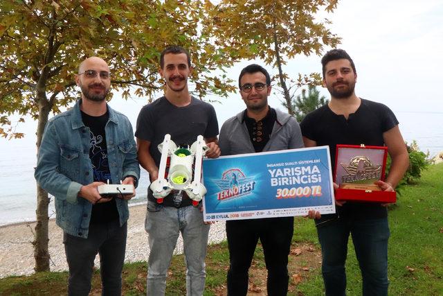 Su altı drone'u ile Teknofest'te birinci oldular, hedefleri savunma sanayi