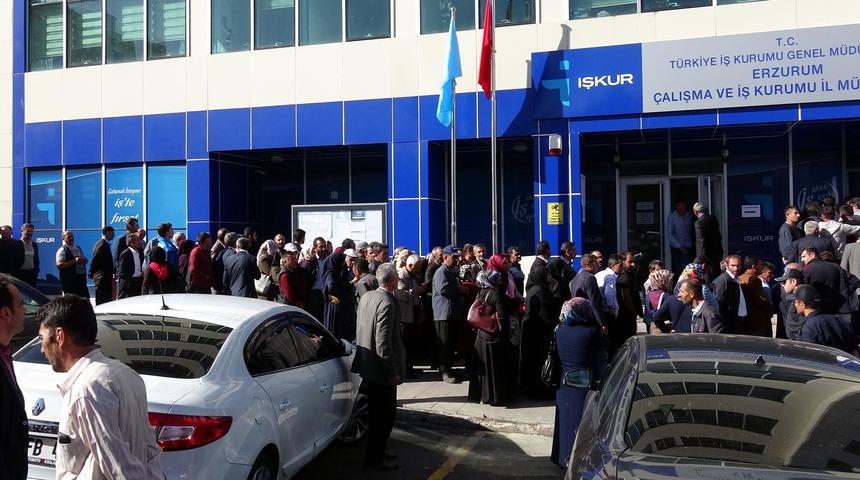 1614 kişilik işe 8 bin 636 başvuru