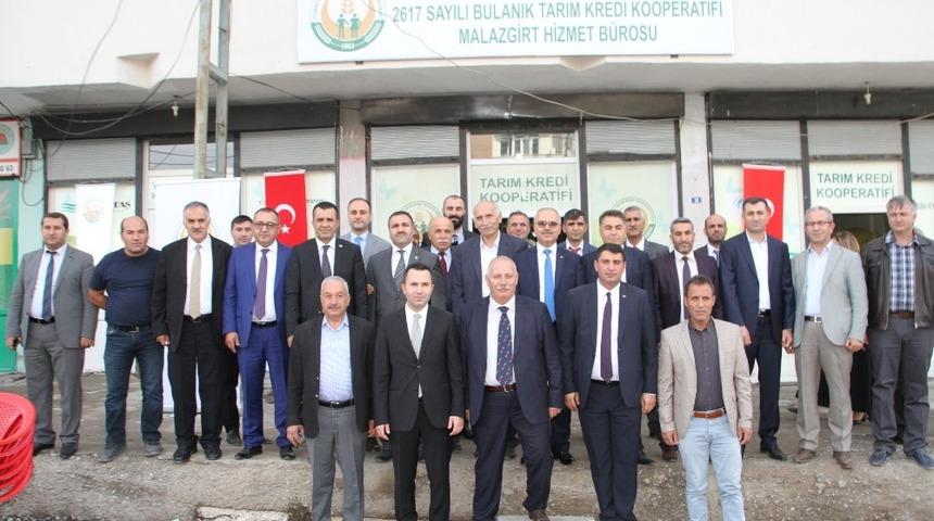 Malazgirt&rsquo;te tarım kredi kooperatifi b&uuml;rosu a&ccedil;ıldı